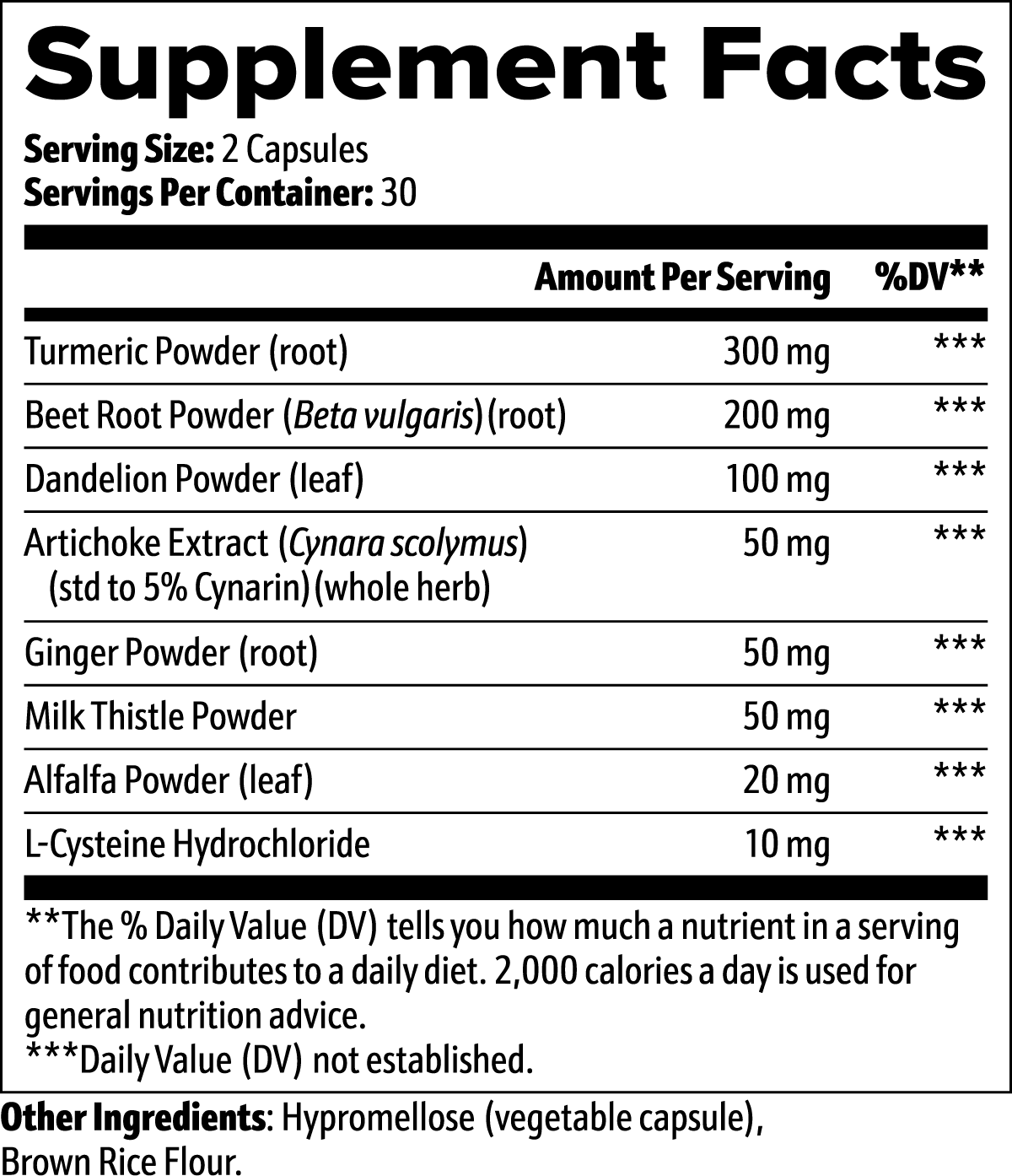 Liver Support – Daily Wellness Blend